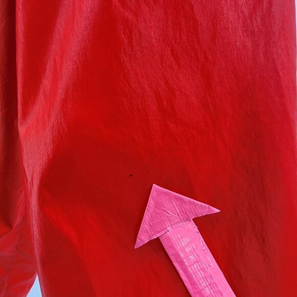 Vintage Gap 7-Eleven Hooded Red Windbreaker Pullover Jacket Mens Medium - Picture 11 of 14